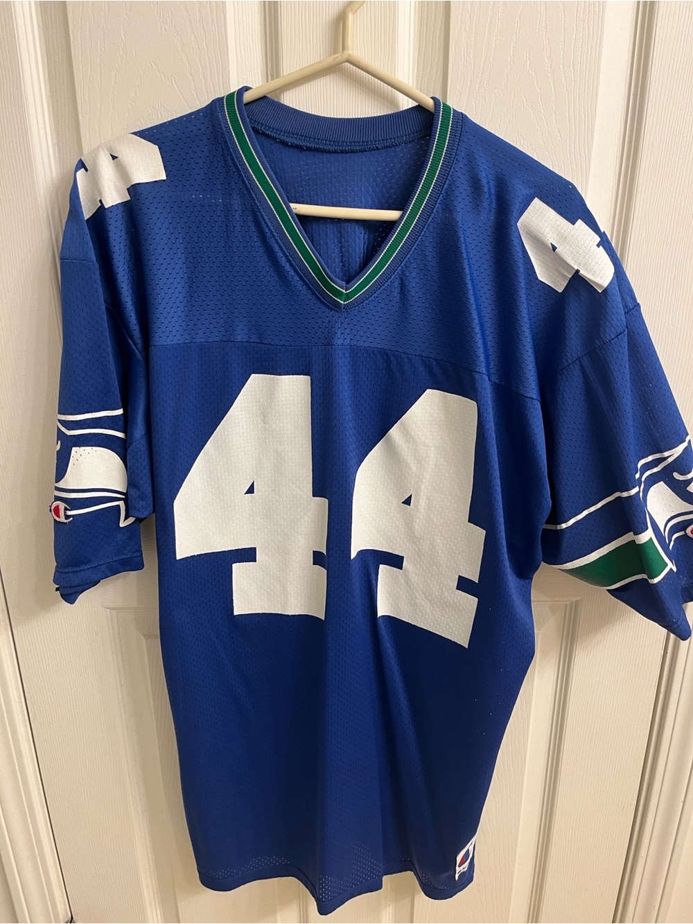Vintage 1980s-90s Seattle Seahawks Champion Jersey #44